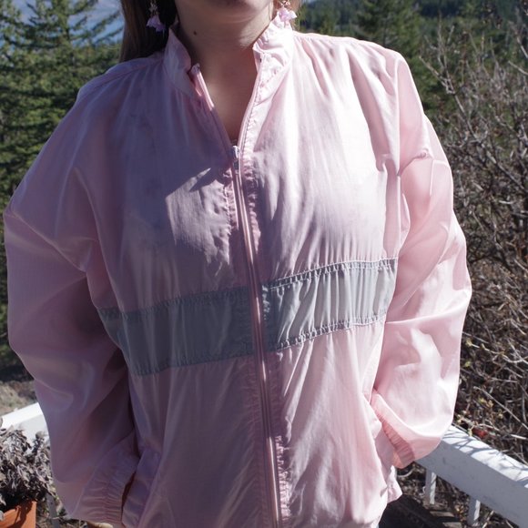 Vintage Pink Lady Foot Locker Jacket Ladies Large - Picture 8 of 11